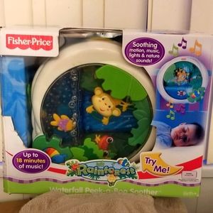 Fisher Price waterfall peek-a-boo soother